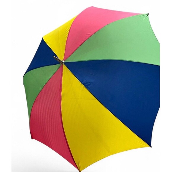 Old Course Golf Umbrella Fox Frame  England Master   27” Multi-color Wicking Fab - Picture 2 of 12